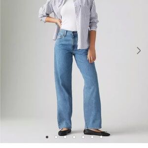 Levi’s faded black dad jeans size 33